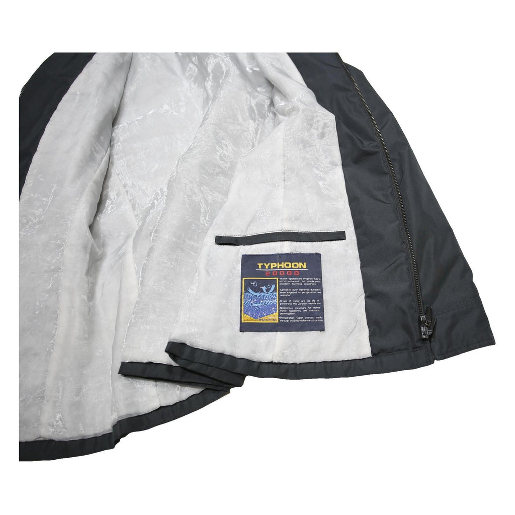 PAUL & SHARK Womens Black Typhoon Zip Jacket S Polyester Plain Lightweight