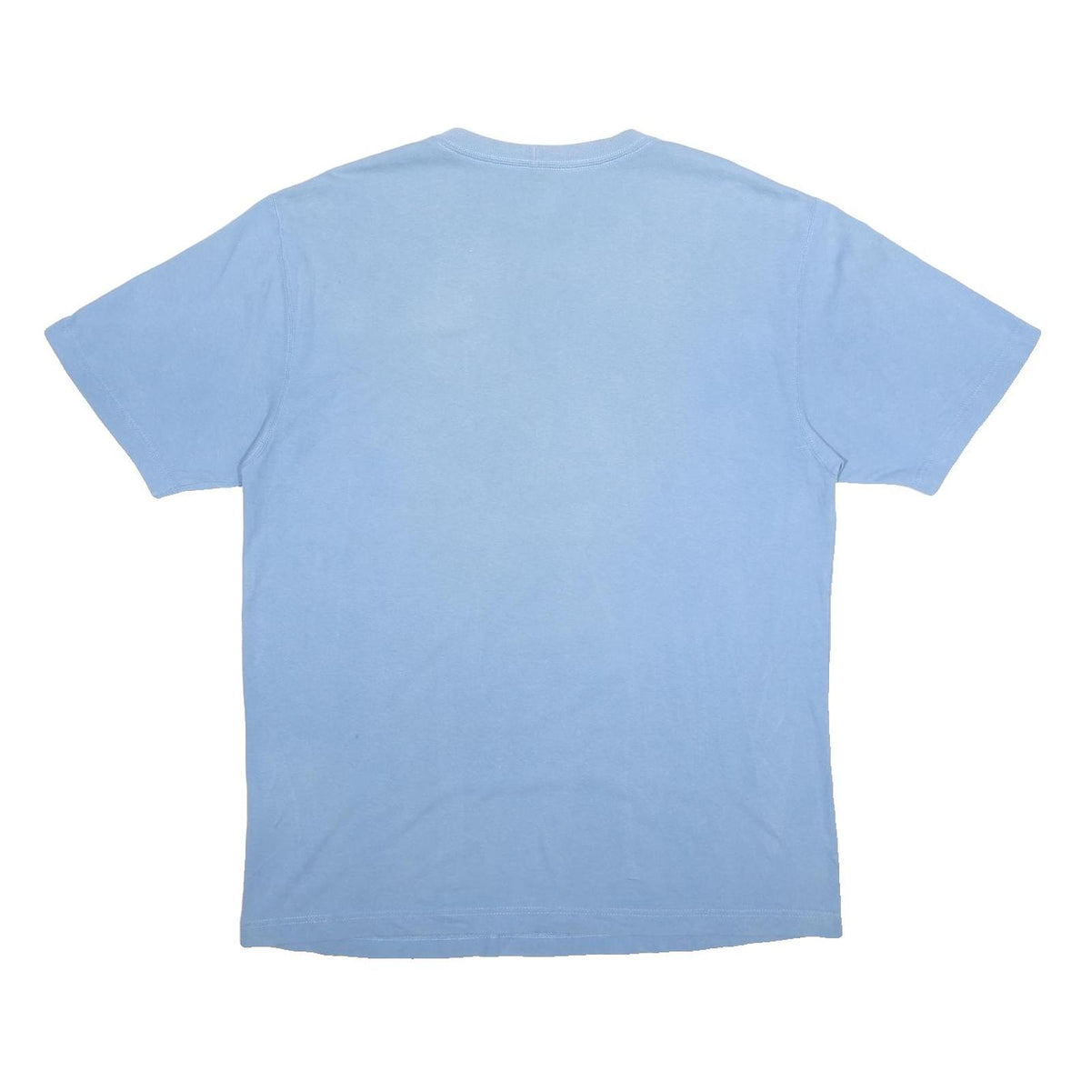 CARHARTT Mens Blue Pocket T-Shirt M Short Sleeve Crew Neck Cotton Blend