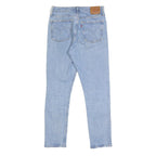 LEVI'S 501S Womens Jeans Blue Slim Skinny Denim Light W27 L28 Classic Button