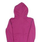 KICKERS Womens Pink & Blue Hoodie UK 10 Cotton Blend Pullover Casual Sweatshirt