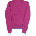 KICKERS Womens Pink & Blue Hoodie UK 10 Cotton Blend Pullover Casual Sweatshirt