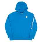 CARHARTT Relaxed Fit Mens Blue Hoodie L