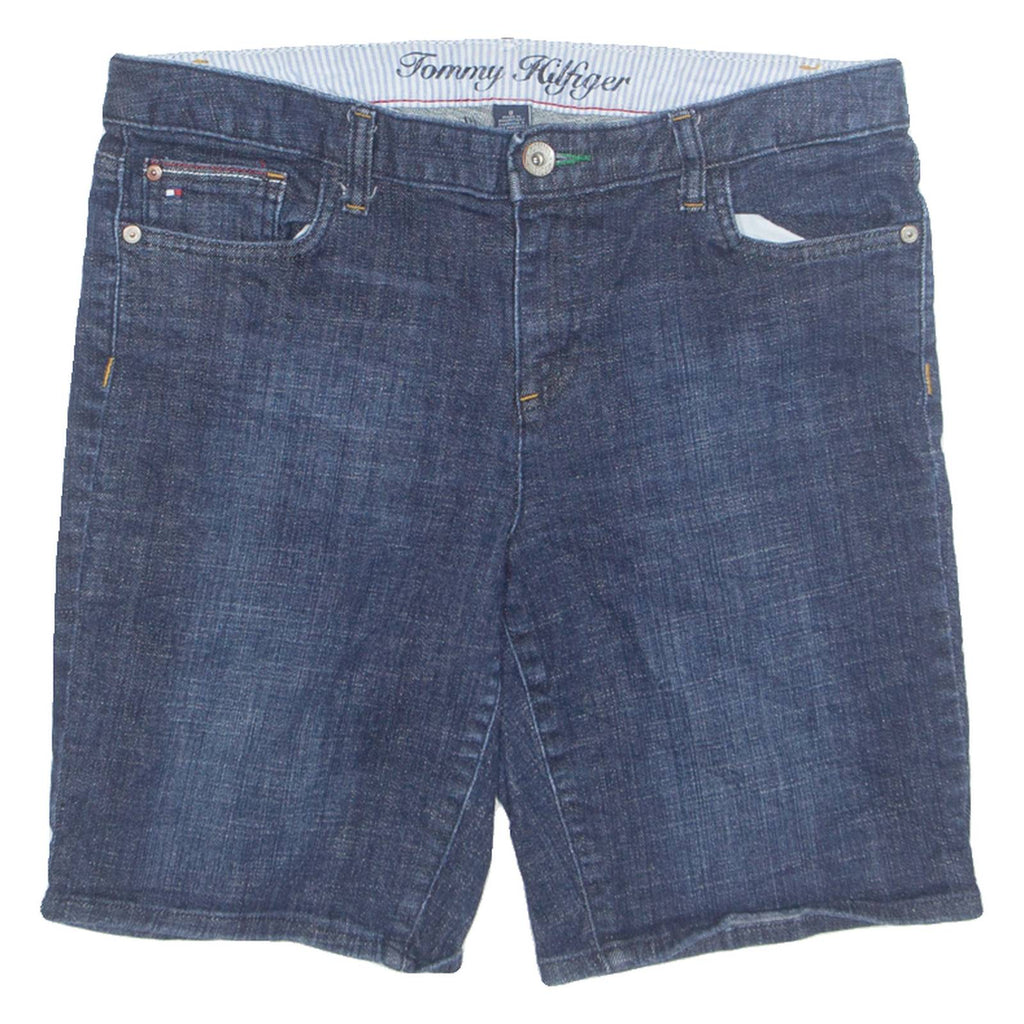 TOMMY HILFIGER Womens Denim Shorts Blue Relaxed M W32