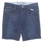 TOMMY HILFIGER Womens Denim Shorts Blue Relaxed M W32