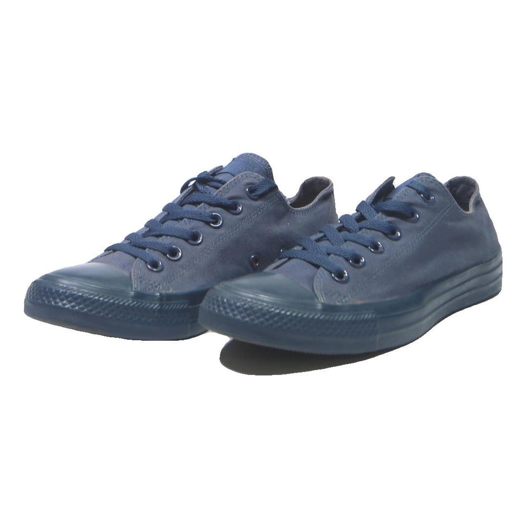 CONVERSE Chuck Taylor All Star Mens Low Top Trainers Blue Canvas UK 7 Casual