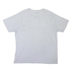 UNDER ARMOUR Mens Grey Athletic T-Shirt 3XL Short Sleeve Crew Neck Cotton Blend