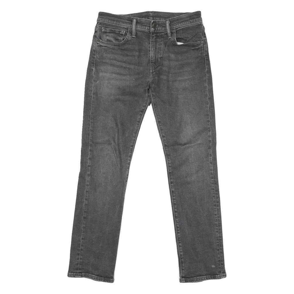 LEVI'S 511 Slim Mens Jeans Black Denim Slim Skinny Cotton Blend W30 L28 Stylish