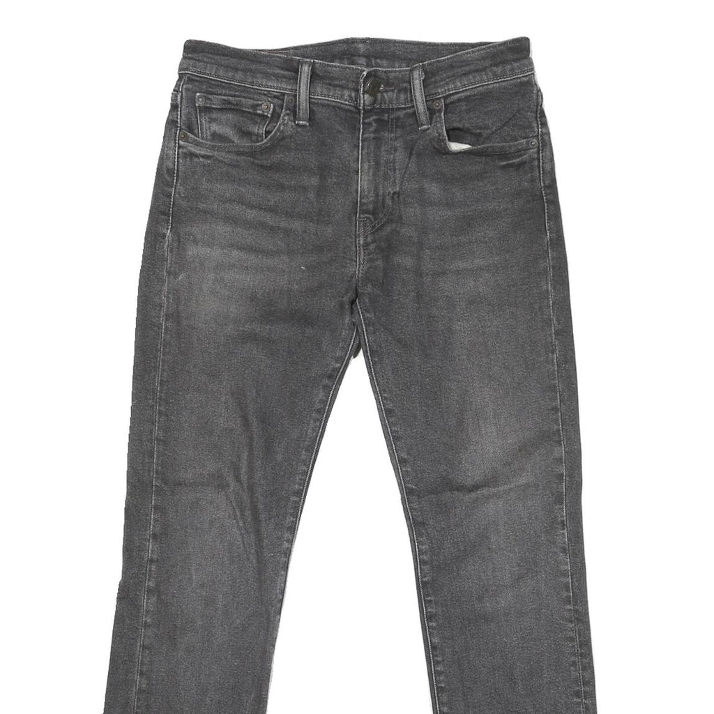 LEVI'S 511 Slim Mens Jeans Black Denim Slim Skinny Cotton Blend W30 L28 Stylish