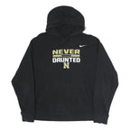 NIKE Mens Black Never Daunted Pullover Hoodie L Cotton Comfort Style