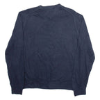 TOMMY HILFIGER Mens Jumper Blue Tight Knit L