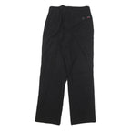 PAUL & SHARK Mens Wool Blend Black Regular Fit Straight Leg Trousers W27 L30
