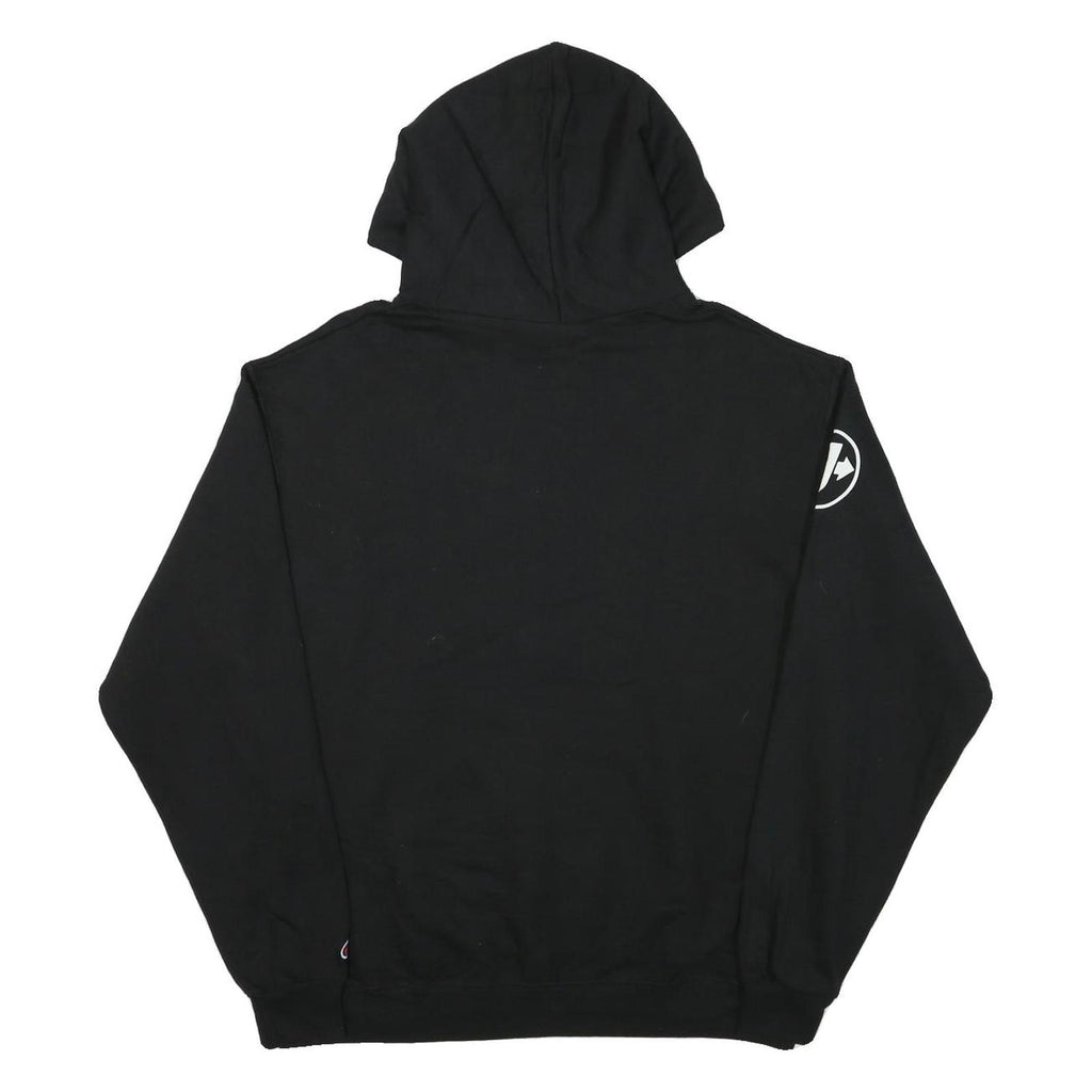 CHAMPION Mens Black The Insiders ESPN 1320 Pullover Hoodie L Cotton Blend