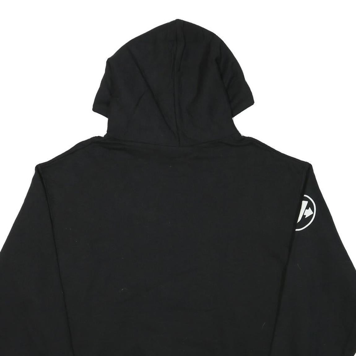 CHAMPION Mens Black The Insiders ESPN 1320 Pullover Hoodie L Cotton Blend