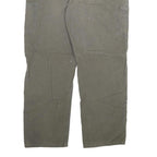 CARHARTT Mens Cotton Blend Grey Relaxed Straight Trousers W40 L34 Workwear