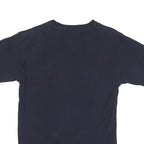 CHAMPION Mens Black Crew Neck Short Sleeve T-Shirt M Cotton Blend Casual Wear