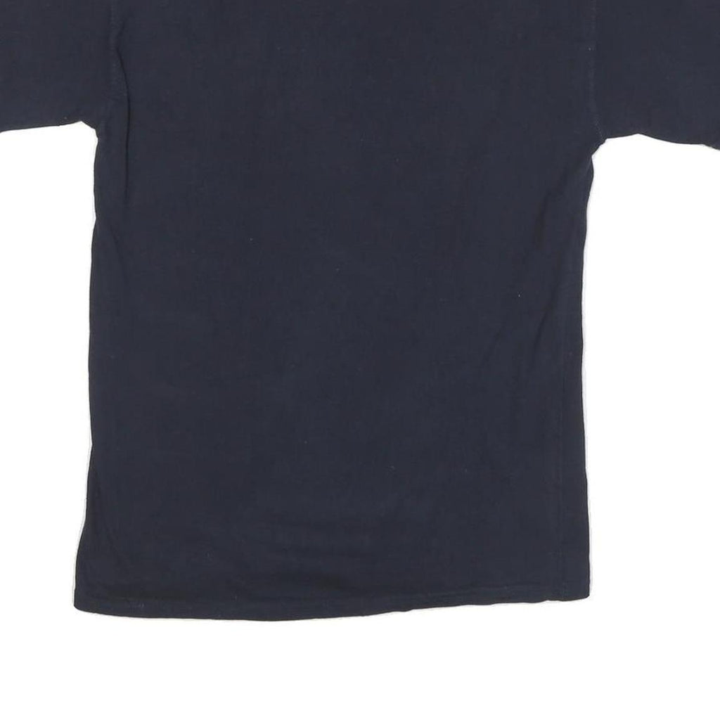 CHAMPION Mens Black Crew Neck Short Sleeve T-Shirt M Cotton Blend Casual Wear