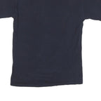 CHAMPION Mens Black Crew Neck Short Sleeve T-Shirt M Cotton Blend Casual Wear