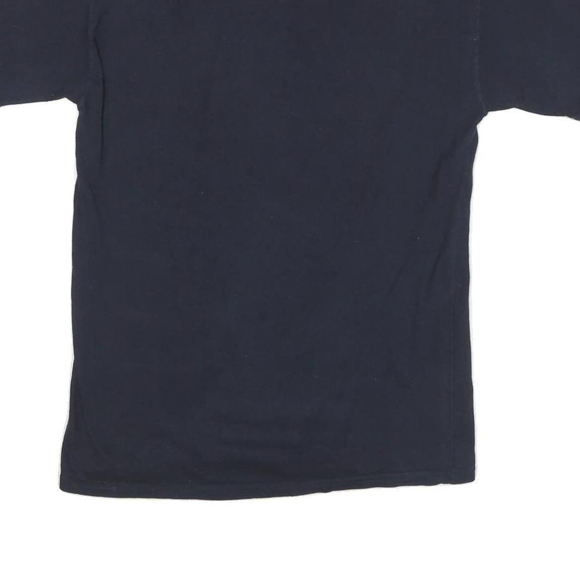 CHAMPION Mens Black Crew Neck Short Sleeve T-Shirt M Cotton Blend Casual Wear