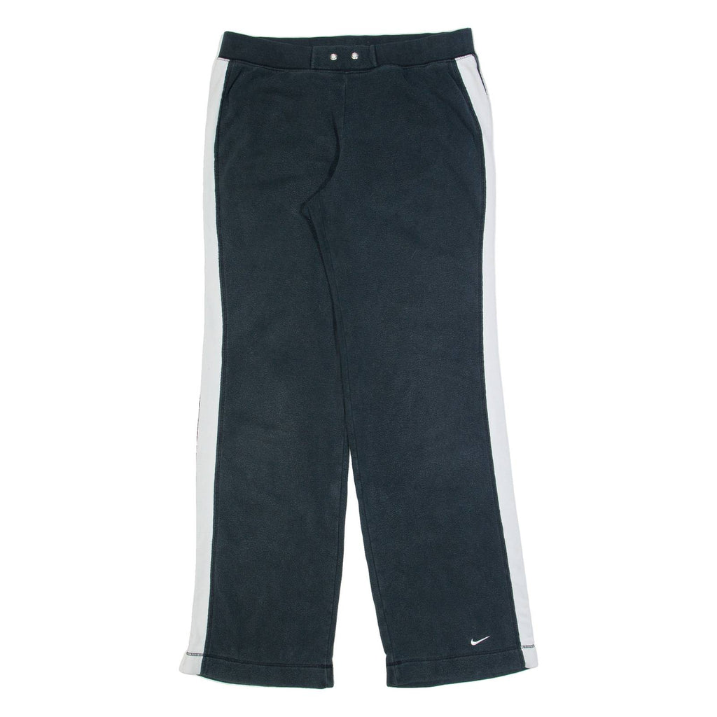 NIKE Womens Sweatpants Blue Straight M W30 L32
