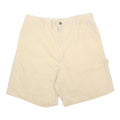 CARHARTT Mens Shorts Beige Casual Cotton M W32 Workwear Relaxed Fit
