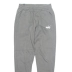 PUMA Mens Joggers Grey Tapered S W27 L29