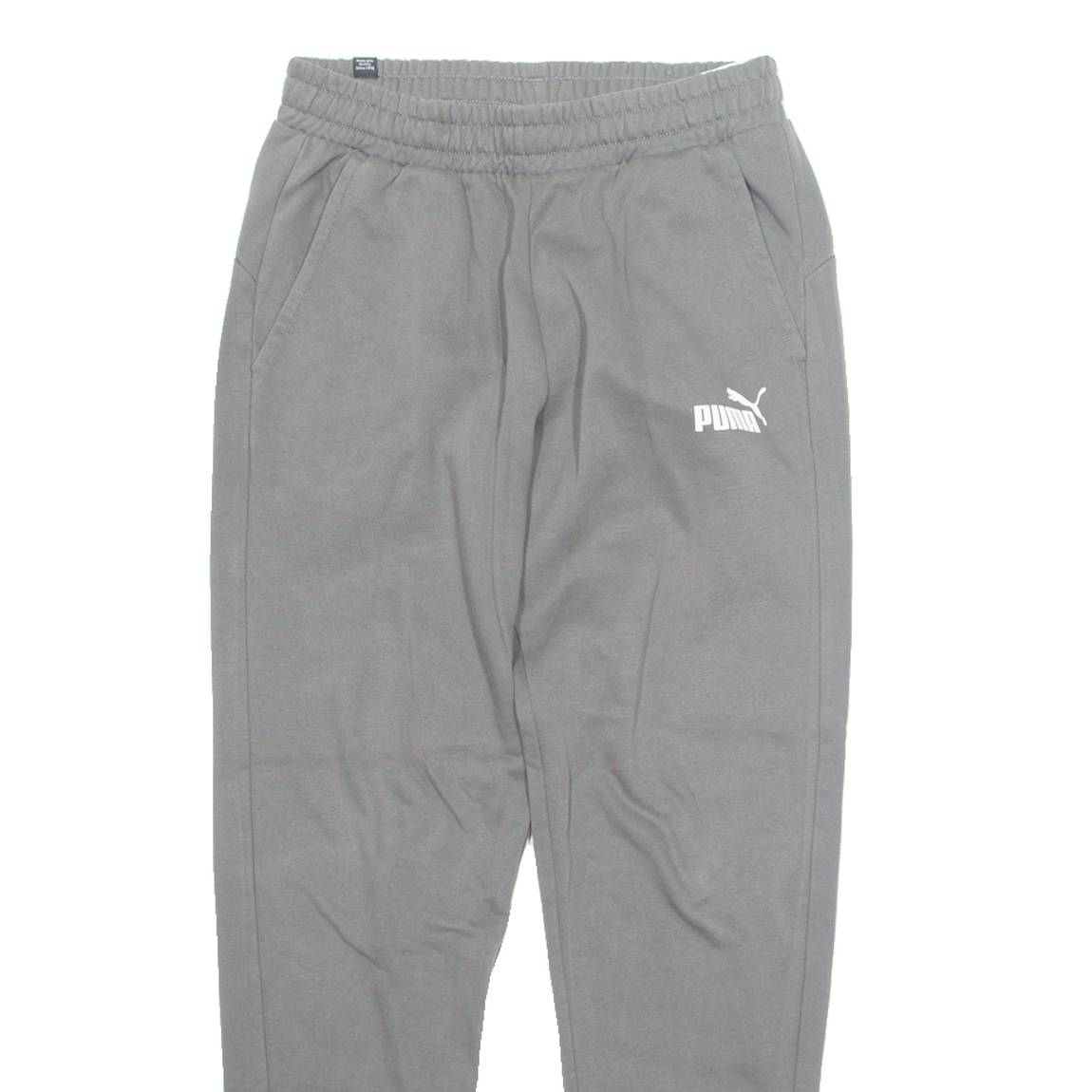 PUMA Mens Joggers Grey Tapered S W27 L29