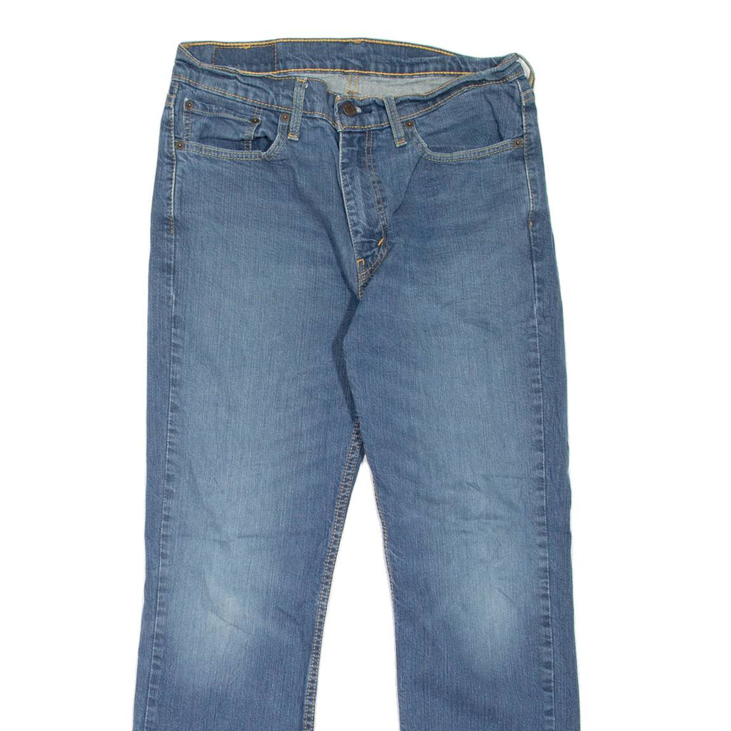 LEVI'S 514 Jeans Mens Blue Slim Straight Stone Wash W30 L30