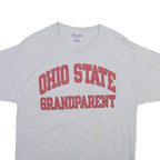 CHAMPION Ohio State University Mens T-Shirt Grey USA L