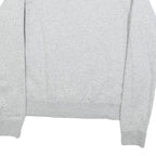 NIKE Womens Grey Crew Neck Sweatshirt S Cotton Pullover Comfort Casual