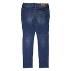 ENGELBERT STRAUSS Workwear Womens Jeans Blue Slim Skinny Stone Wash W34 L32