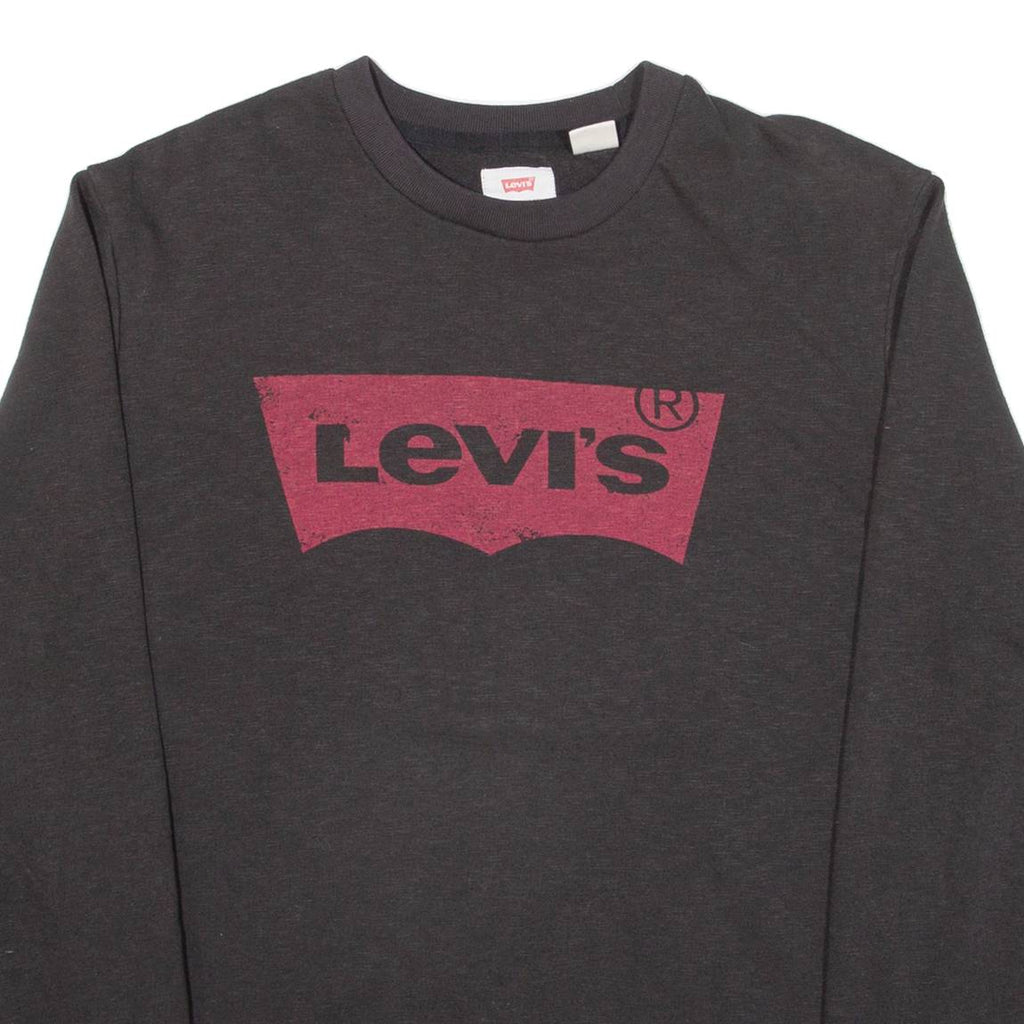 LEVI'S Mens Sweatshirt Black S