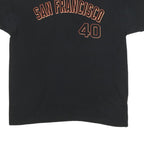 FANATICS Mens Black San Francisco 40 Graphic T-Shirt L Short Sleeve Crew Neck