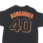 FANATICS Mens Black San Francisco 40 Graphic T-Shirt L Short Sleeve Crew Neck