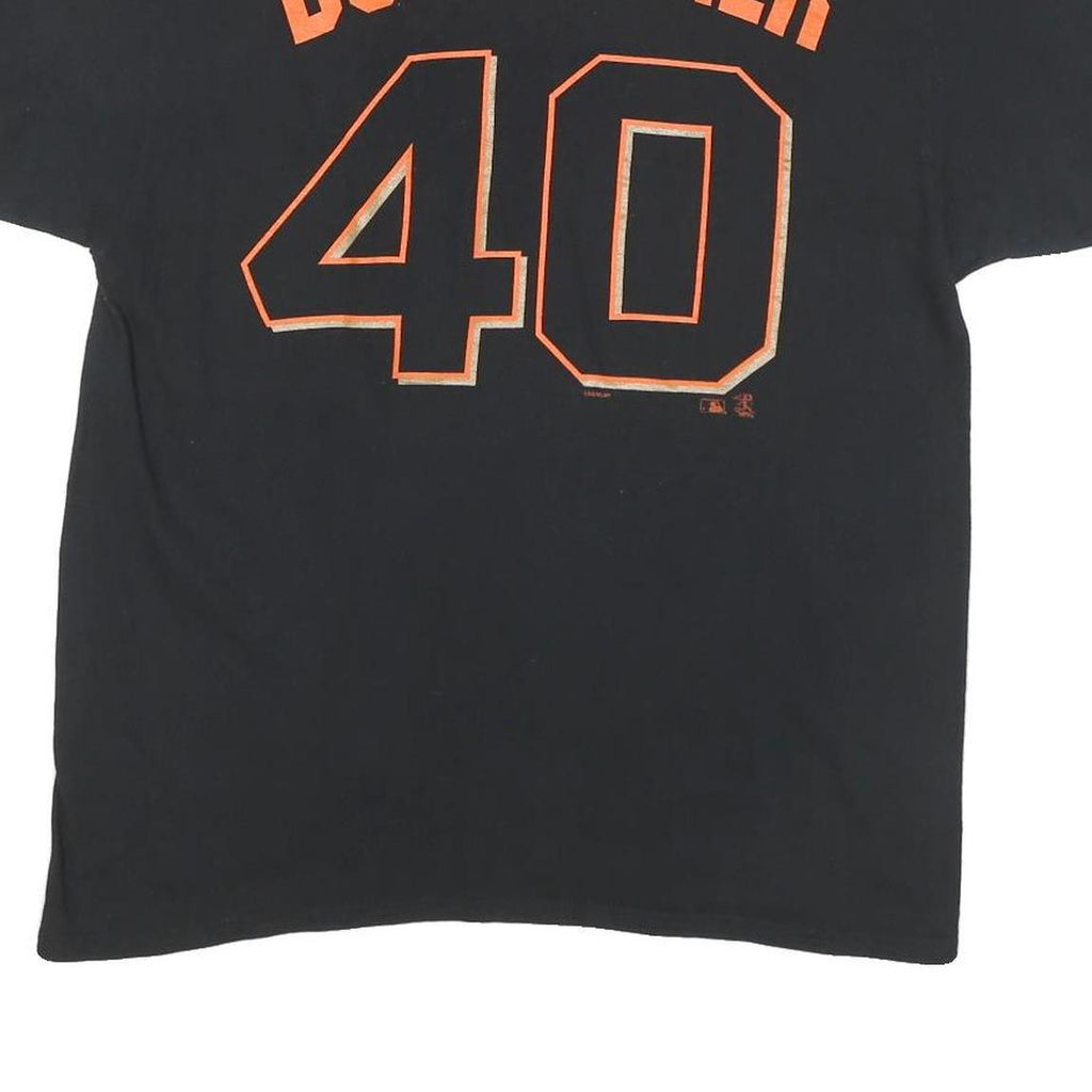 FANATICS Mens Black San Francisco 40 Graphic T-Shirt L Short Sleeve Crew Neck