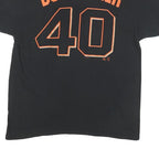 FANATICS Mens Black San Francisco 40 Graphic T-Shirt L Short Sleeve Crew Neck