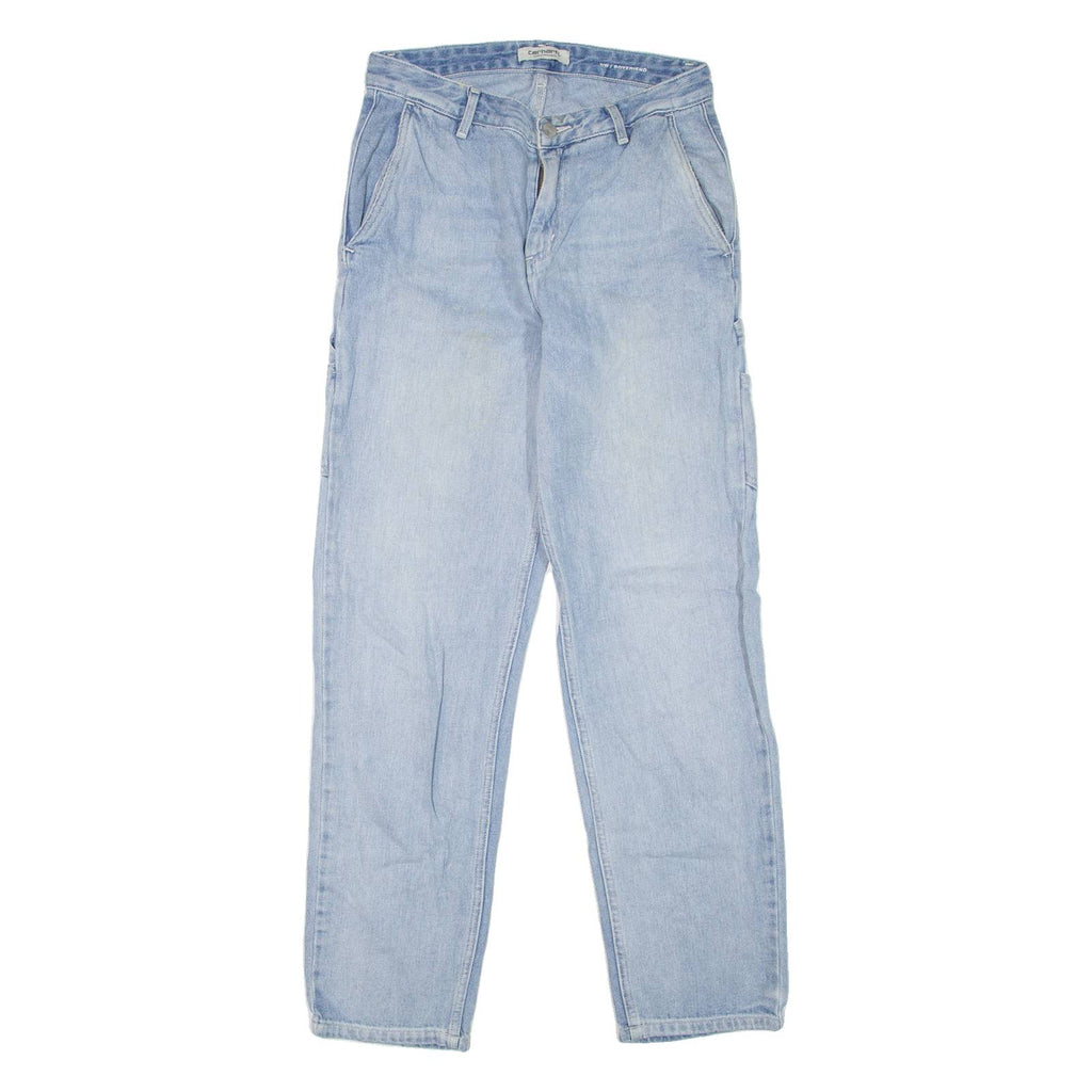 CARHARTT WIP Carpenter Pierce Pant Womens Jeans Blue Regular Bootcut W25 L29