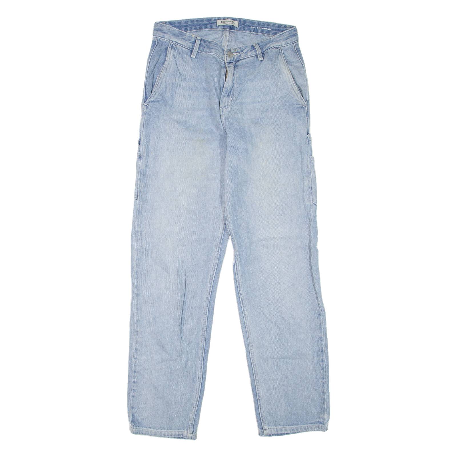 CARHARTT WIP Carpenter Pierce Pant Womens Jeans Blue Regular Bootcut W25 L29