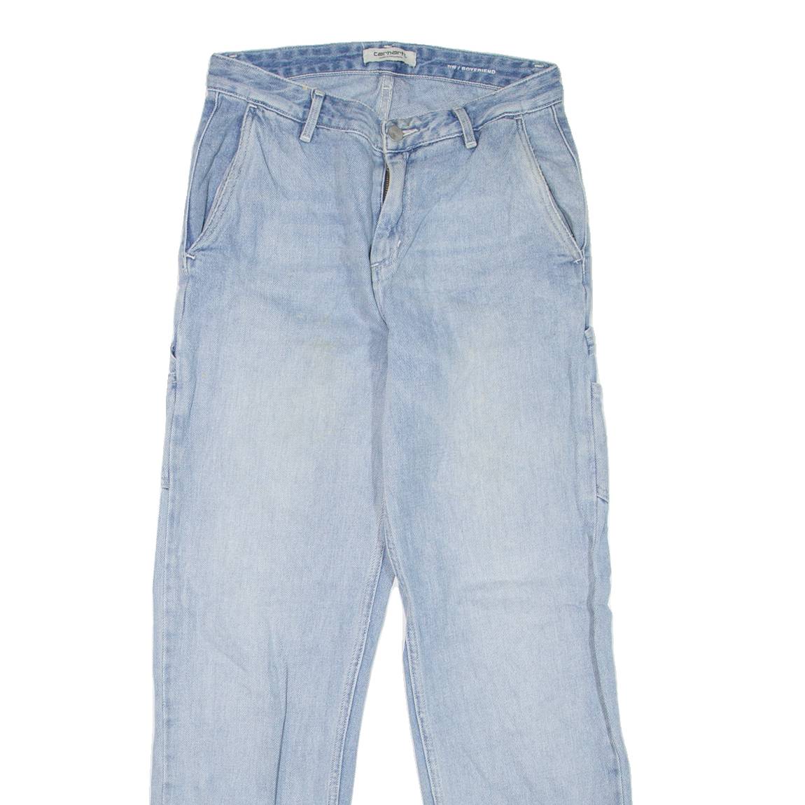CARHARTT WIP Carpenter Pierce Pant Womens Jeans Blue Regular Bootcut W25 L29