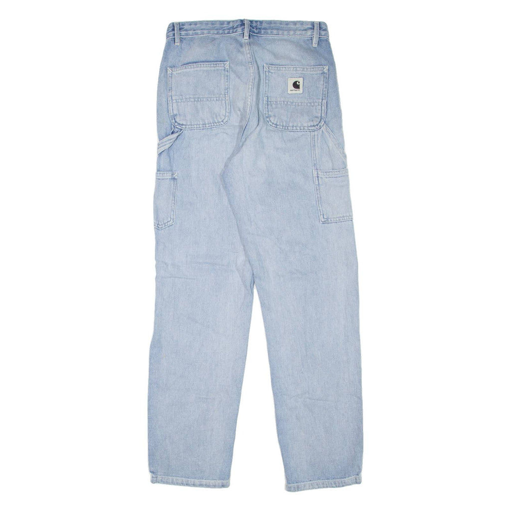 CARHARTT WIP Carpenter Pierce Pant Womens Jeans Blue Regular Bootcut W25 L29