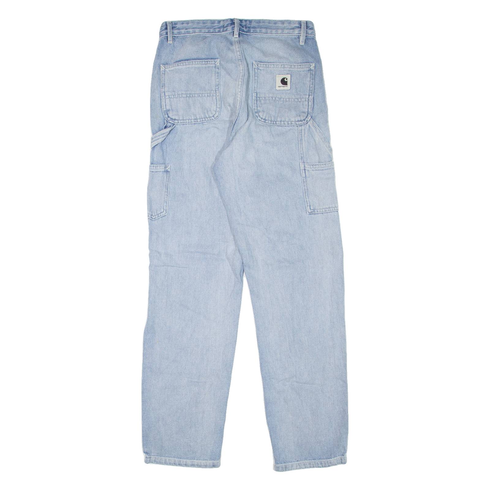 CARHARTT WIP Carpenter Pierce Pant Womens Jeans Blue Regular Bootcut W25 L29