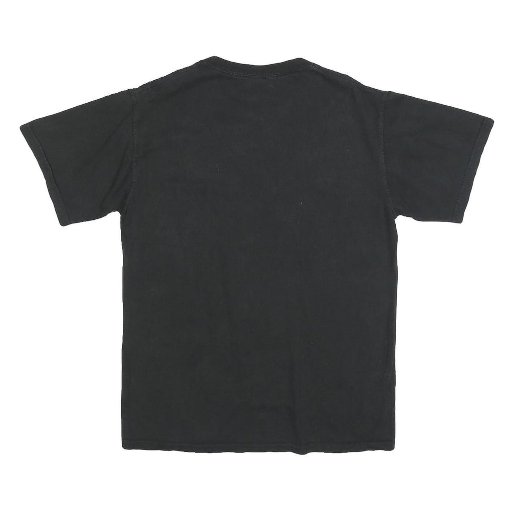 NFL Mens Black Raider Nation Graphic T-Shirt M Short Sleeve Crew Neck