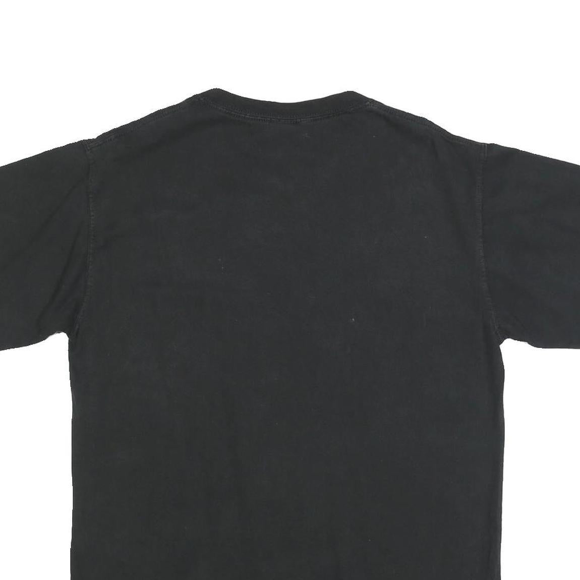 NFL Mens Black Raider Nation Graphic T-Shirt M Short Sleeve Crew Neck