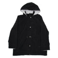 NAUTICA Womens Raincoat Black Hooded ONE SIZE