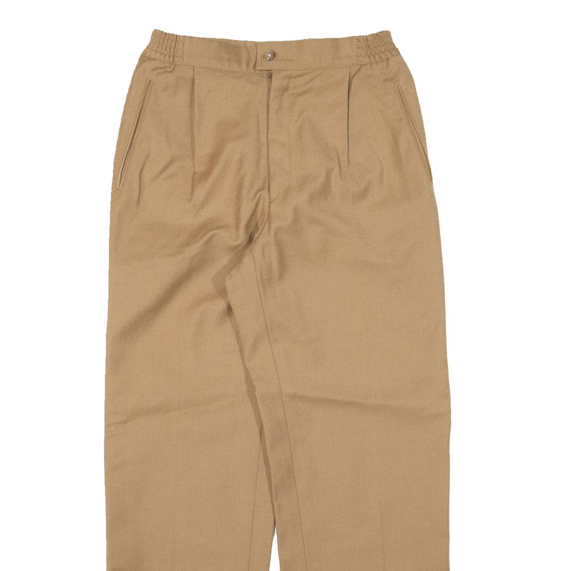 BOGNER Womens Knit Trousers Beige Relaxed Straight W26 L27