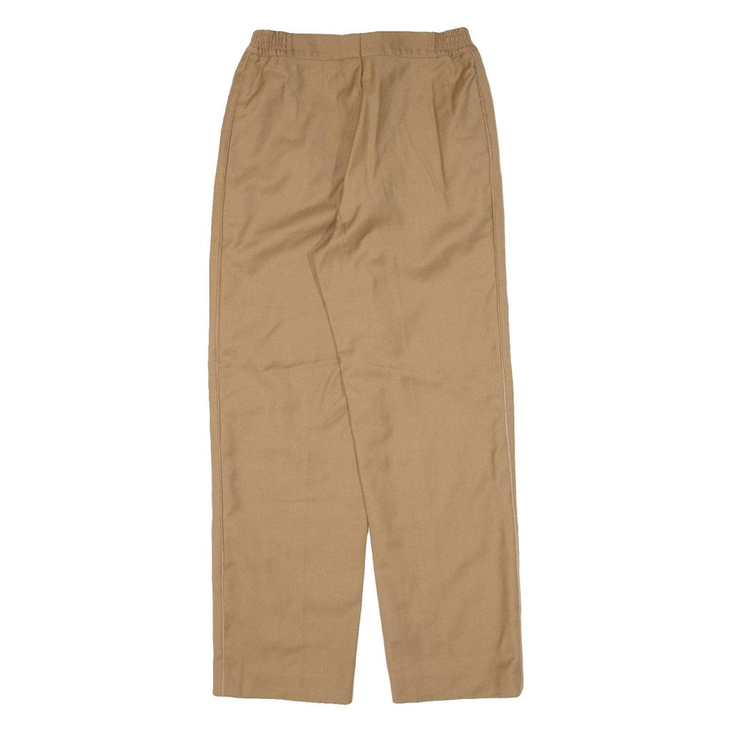 BOGNER Womens Knit Trousers Beige Relaxed Straight W26 L27