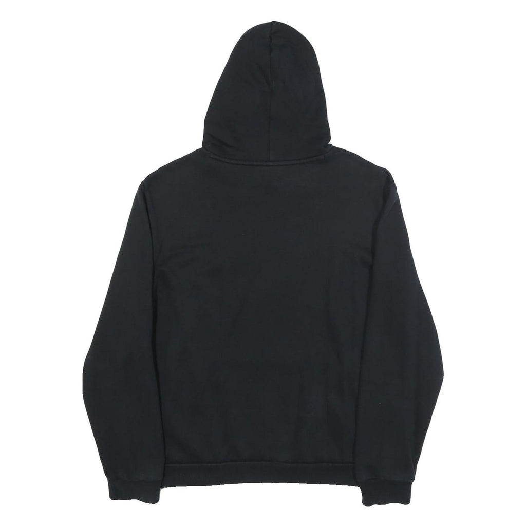 PUMA Womens Black Hoodie L Cotton Blend Classic Logo Pullover
