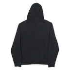 PUMA Womens Black Hoodie L Cotton Blend Classic Logo Pullover