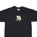 WINNER'S CIRCLE Mens Black Dale Jr Racing T-Shirt L Short Sleeve Crew Neck Race