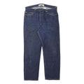 LEVI'S 505 Mens Jeans Blue Loose Straight Denim Medium W36 L30 Classic Zip