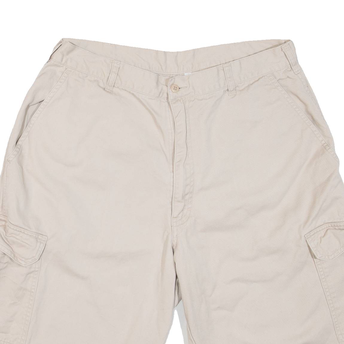 DICKIES Mens Workwear Shorts Beige L W32